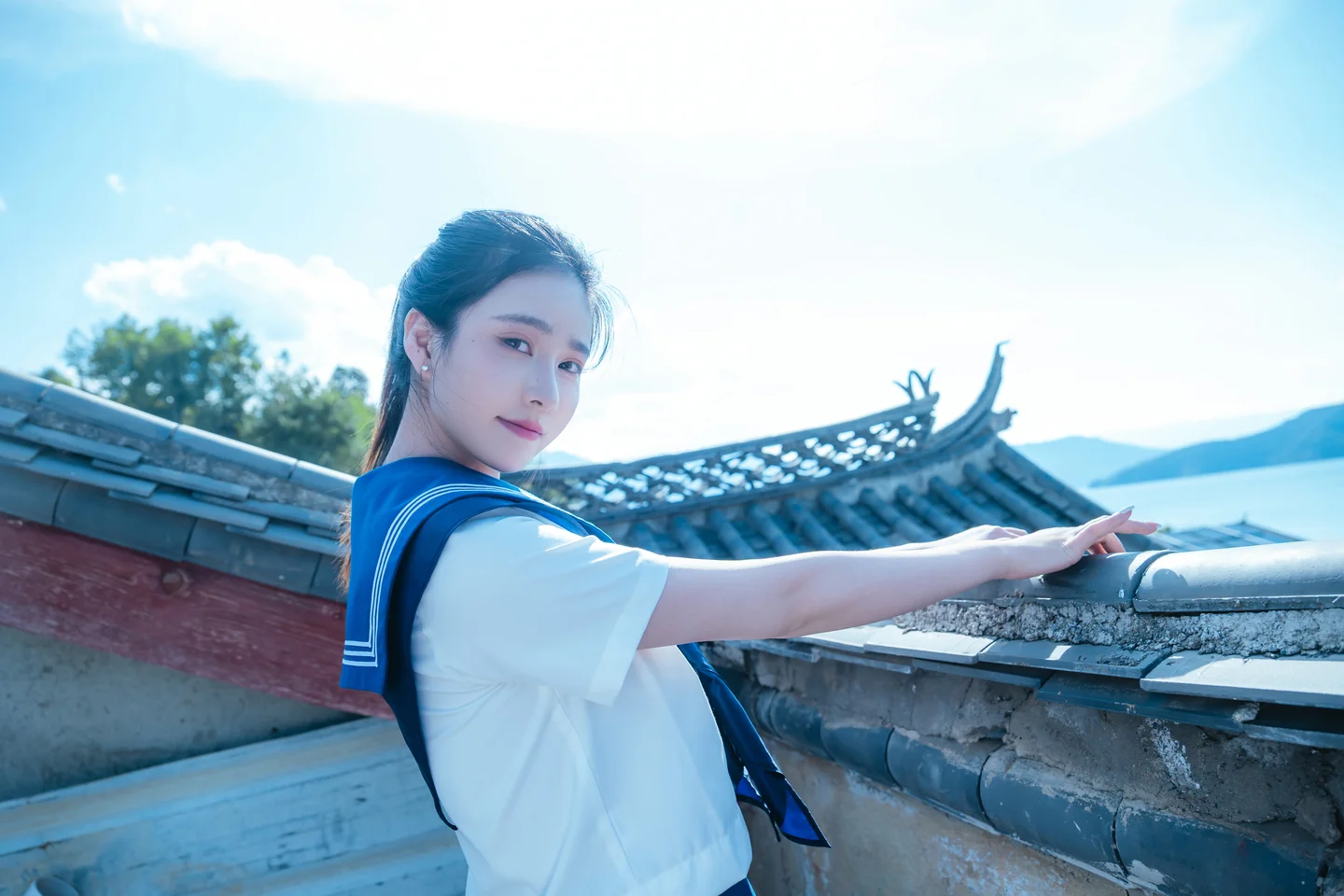 年年 - 泡沫之夏JK [78P-385MB] tg@simisebaisi 【丝足阁】029.webp